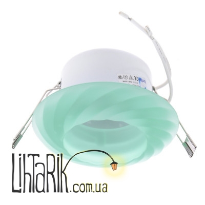 HDL-G06 green светильник точечный декоративный (Brille 162015)