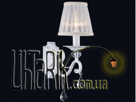 Бра Bulgarini VB50863-1A-G Beige- Gold/White