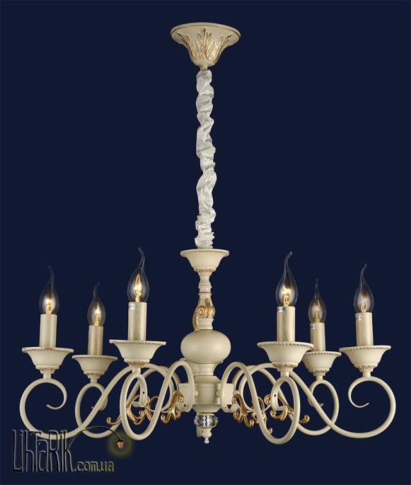 Levistella Люстра 755MK30014-7 CRM+GLD