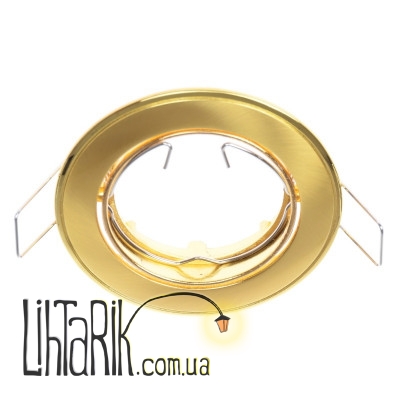 HDL-DT 01 SB/G светильник точечный (Brille 163794)