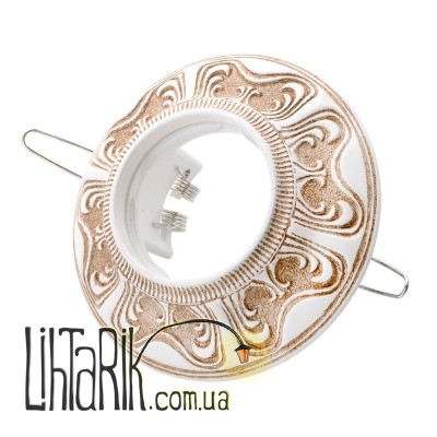 HDL-M14 MR16 WH/AB светильник точечный декоративный (Brille L13-161)