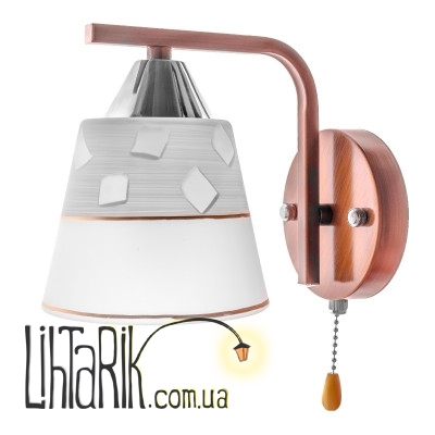 LK-609W/1 E27 FGT бра (Brille 26-953)