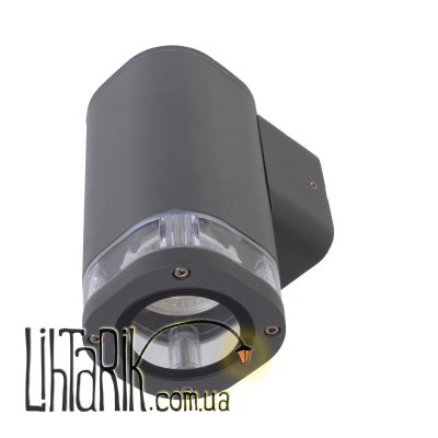 AL-127/1 GU10 DGY IP54 подсветка (Brille 34-303)