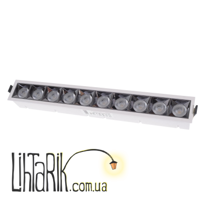 HDL-DT 203/10*4W NW WH светильник (Brille 36-306)