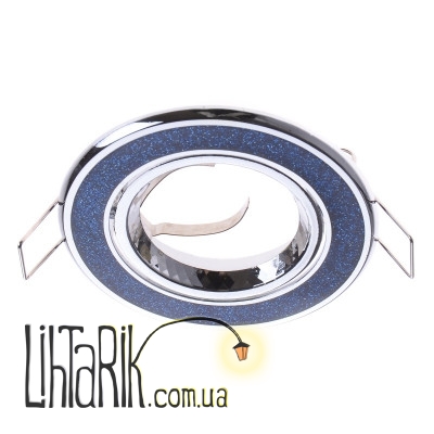 HDL-DT 32 ShBLUE/CHR светильник точечный (Brille 163936)