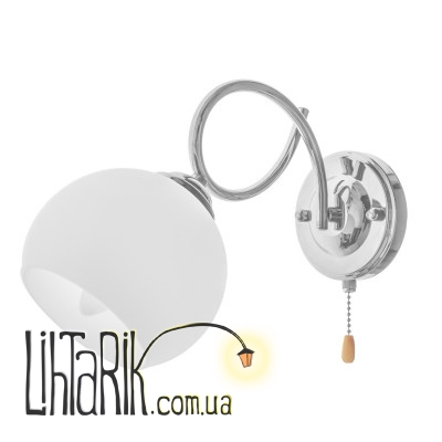 LK-569W/1 E27 CH бра (Brille 26-908)