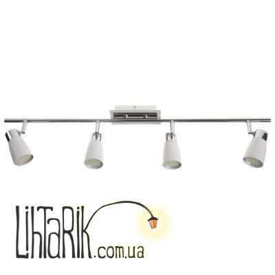 HTL-176/4 GU10 WH светильник спот (Brille 26-415)