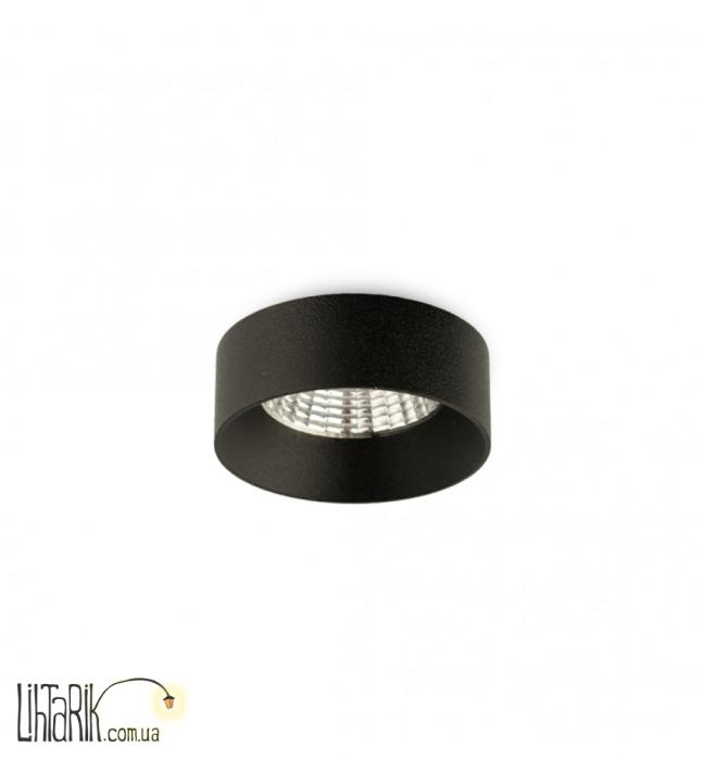 Потолочные встраиваемый светильник - O-7 mini BK