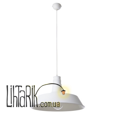 BL-220S/1 E27 WH/WH люстра (Brille 22-023)