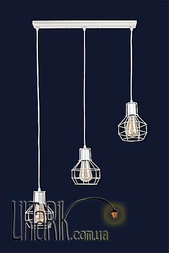 Levistella Потолочный подвесной светильник 756PR1618F-3 WH (500)