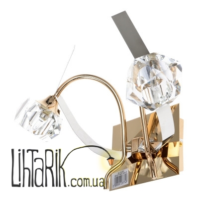 BR-371W/2 GOLD бра (Brille YL220)