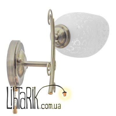 LK-579W/1 E27 AB бра (Brille 26-919)