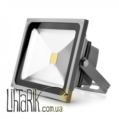 HL-12/30W WW IP65 Прожектор led COB серый (Brille L123-006)