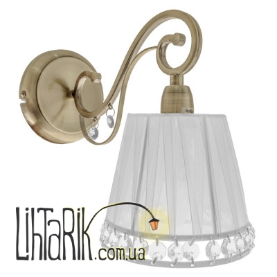 BKL-598W/1 E14 AB бра (Brille 26-993)