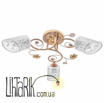 LK-583S/3 E27 G люстра (Brille 23-182)