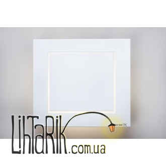Auhilon Светильник настенный SQUARELIGHT kwadrat LED 10W biay (W8367-10W)