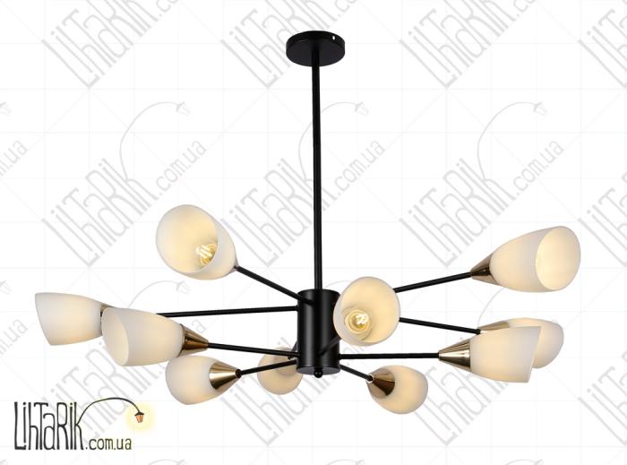 Levistella потолочна люстра 7526075-10 BK WH (7526075-10 BK+WH)