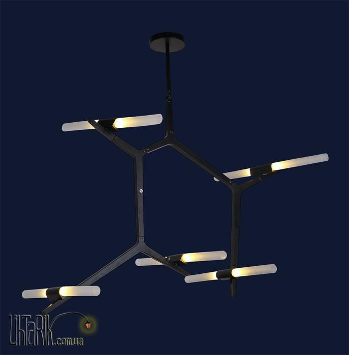 Levistella Подвесная люстра 756LPR189-10 BK