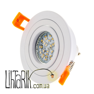 HDL-DT 108/1 MR16 WH встроенный светильник поворотный (Brille 36-246)
