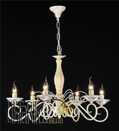 Люстра Bulgarini VD50878-6-W Beige-Gold