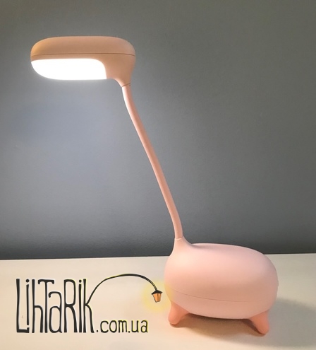 Настольная лампа NOUS S4 Pink с Аккумулятором