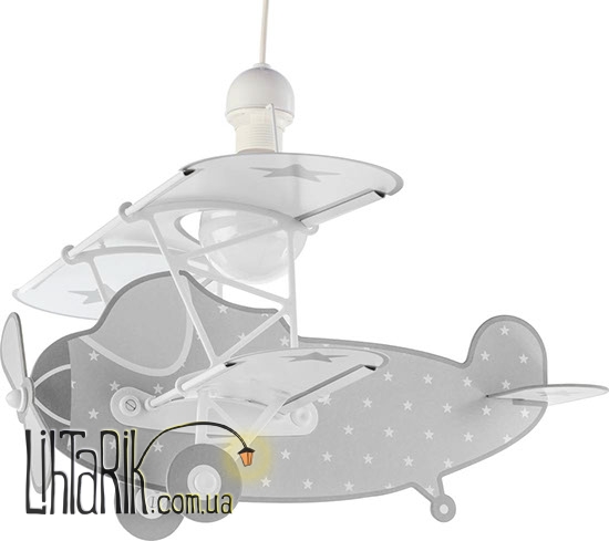 Детская люстра Dalber Star Plane Grey - 54212E