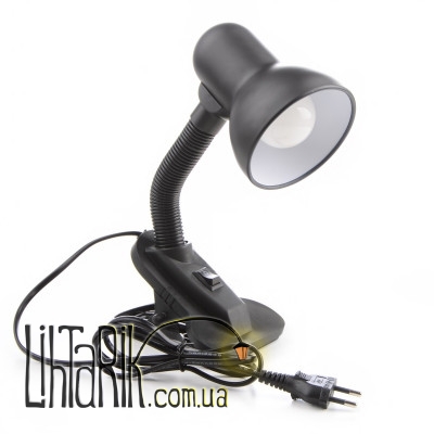 MTL-24 BK Настольная лампа на прищепке (Brille 25-025)