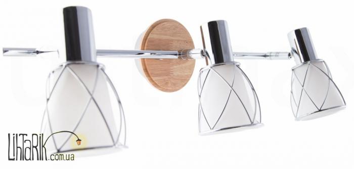 Auhilon Светильник настенный SPOT RUSTIC 3p Chr (16163-3)