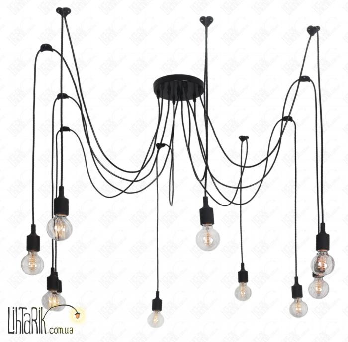 Levistella Люста-паук 72081040-10 BK