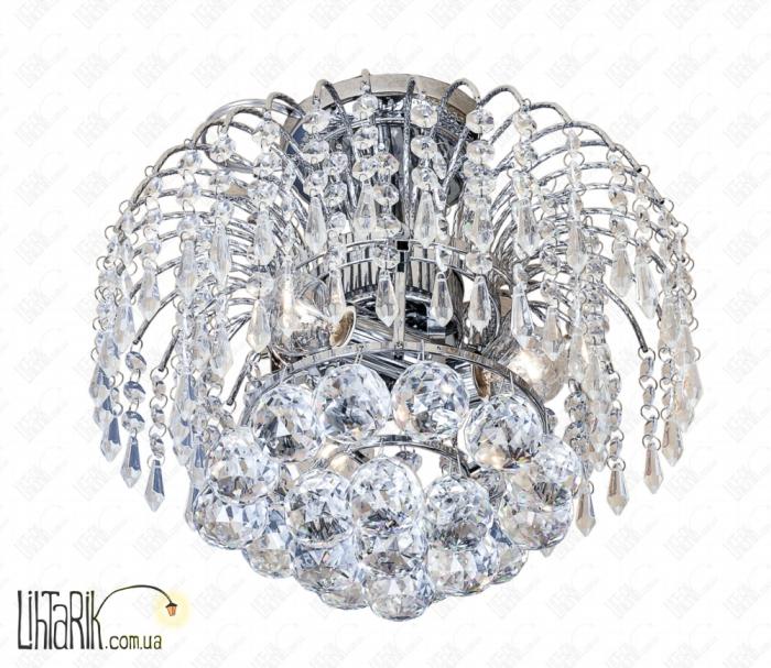 Хрустальная потолочная люстра 7182058-3 GR