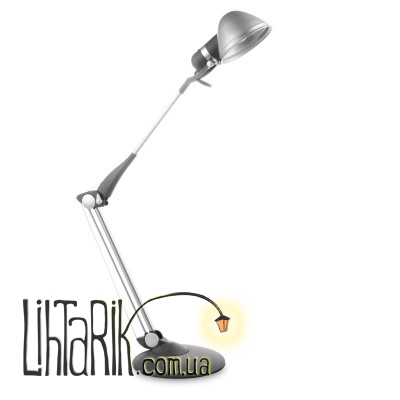 MTL-11 silver/gray Настольная лампа офисная (Brille 182118)