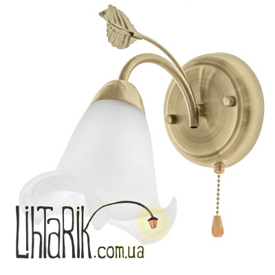 LK-635W/1 E14 AB бра (Brille 26-984)