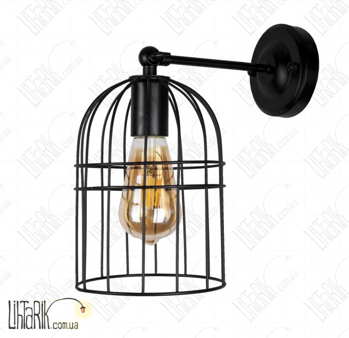 Levistella настенный светильник 756WPR106F-1 BK