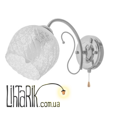 LK-567W/1 E27 CH бра (Brille 26-906)