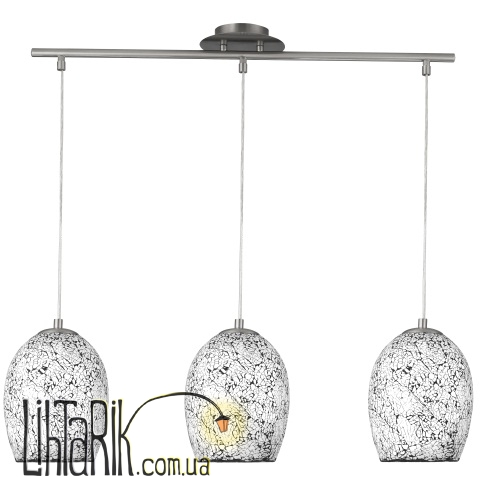 Подвесной светильник Searchlight Crackle 8069-3WH