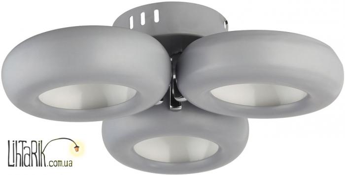 Auhilon Светильник припотолочный TYTANIO 3L LED Szary (C16012A-3L SG)