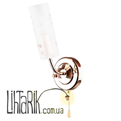 LK-89W/1 E14 FG Бра с выключателем (Brille L66-024)