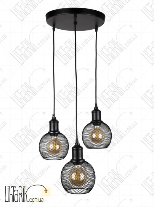 Levistella подвесной светильник 907011F-3 BK (300)