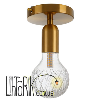 BL-877C/1 G9 BZ светильник настенно-потолочный (Brille 29-173)