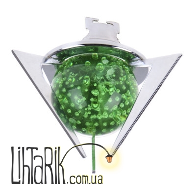 HDL-BA CHR/ GREEN светильник точечный декоративный (Brille 164008)
