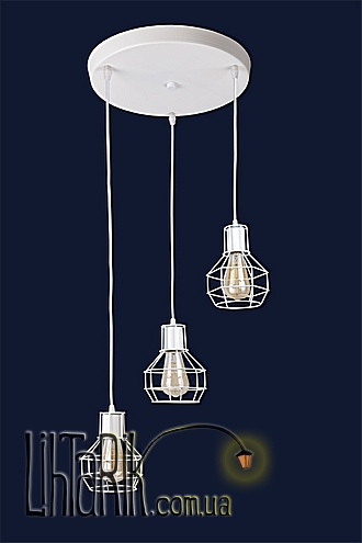 Levistella Потолочный подвесной светильник 756PR1618F-3 WH (300)