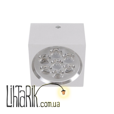 LED-320/7x1W WW WH Потолочный накладной светильник led (Brille 32-278)