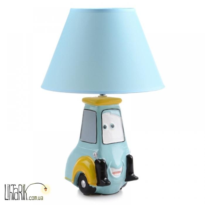 TP-021 E14 BL Настольная лампа для детской с абажуром (Brille 25-052)