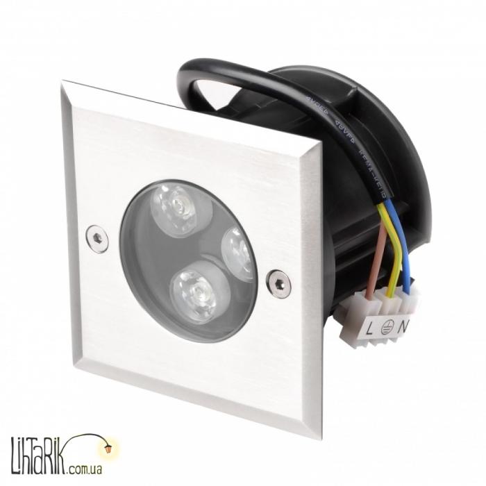 LED-312/3W NW Грунтовый светильник led (Brille 32-052)