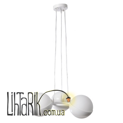 BL-315S/3 E27 WH Люстра подвес (Brille 22-479)