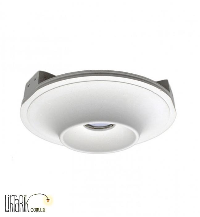 Декоративный гипсовый врезной LED светильник ML-Gesso 05