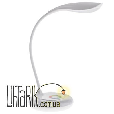SL-84 LED 5W WH настольная лампа светодиодная (Brille 32-877)