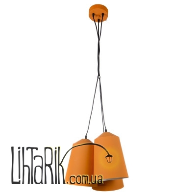 BL-223S/3 E27 OR/WH Люстра подвес (Brille 22-043)