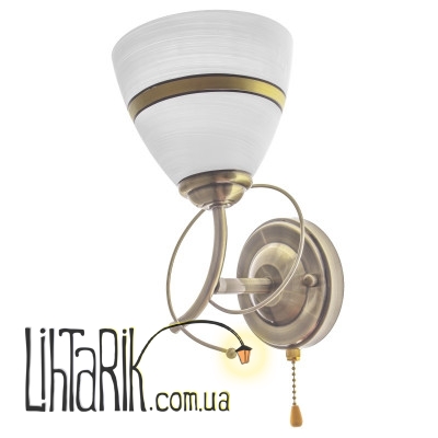 LK-586W/1 E27 AB бра (Brille 26-930)