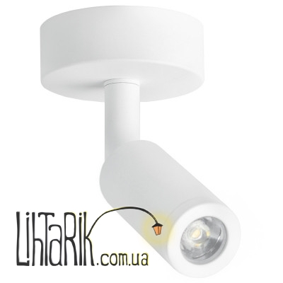 HTL-186/1х3W NW WH светильник спот (Brille 26-490)